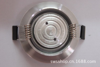 【1W LED 高光 天花灯 外壳配件】价格,厂家,图片,其他灯具配件,中山市古镇赛维斯灯饰厂-